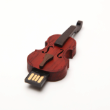 Wooden Violin USB memory